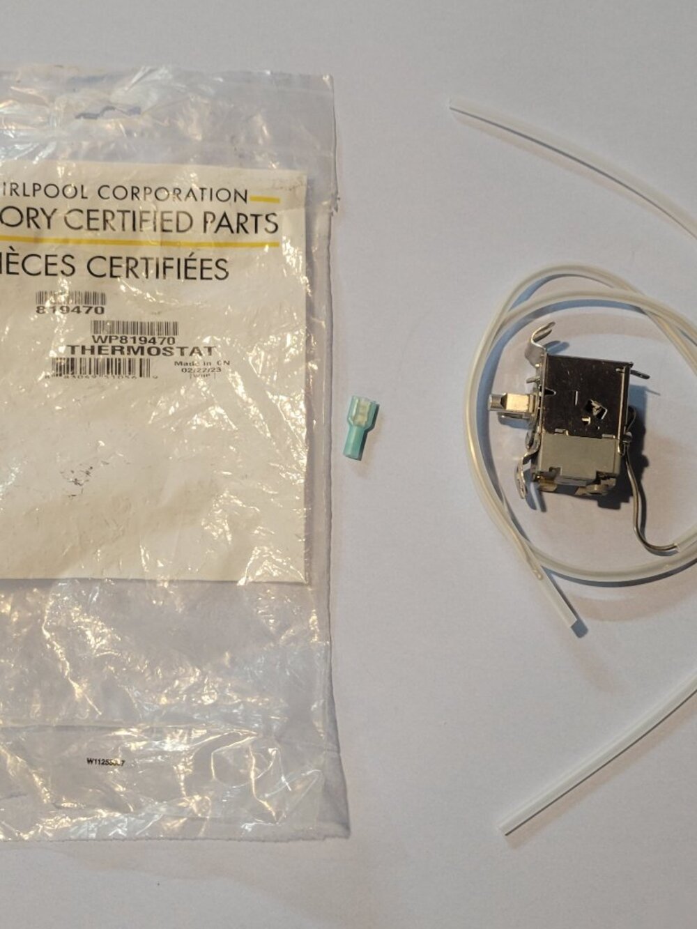 Genuine Whirlpool Refrigerator Thermostat WP819470